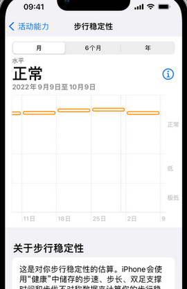 昆都仑iPhone手机维修如何在iPhone开启'步行稳定性通知'