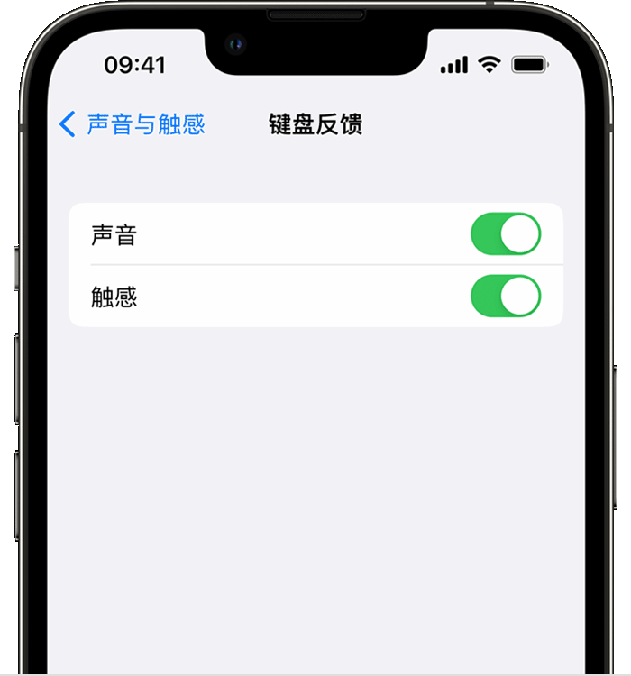 昆都仑苹果14维修店分享如何在 iPhone 14 机型中使用触感键盘 